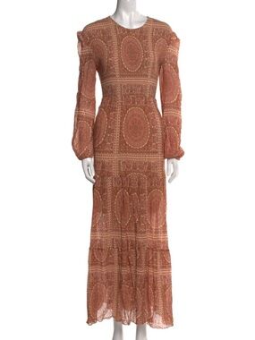 chinese dress ladies Green Paisley Ottie Plunge Midi Dress